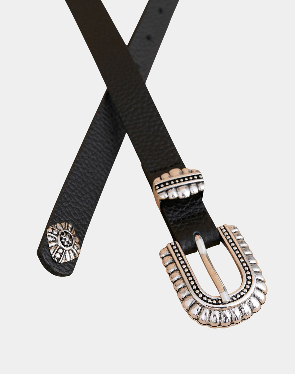 Attrattivo Ζωνη Δερμα 9Z23689-Mayro Black Γυναικεία αξεσουάρ Ζωνες Politikos Shop Πολιτικός