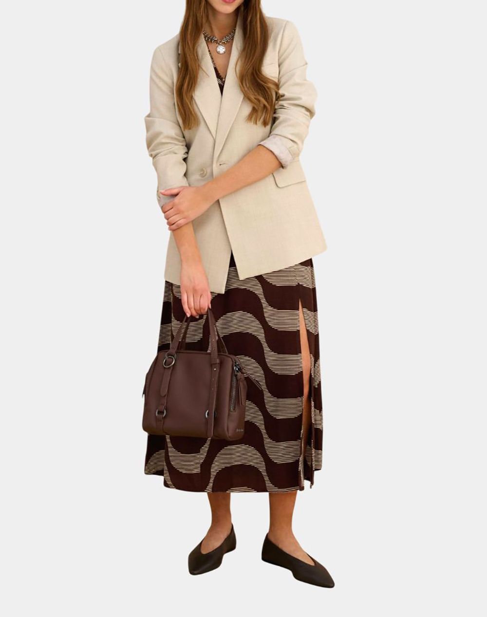 ATTRATTIVO ΤΣΑΝΤΑ 9T23446-CHOCO Chocolate