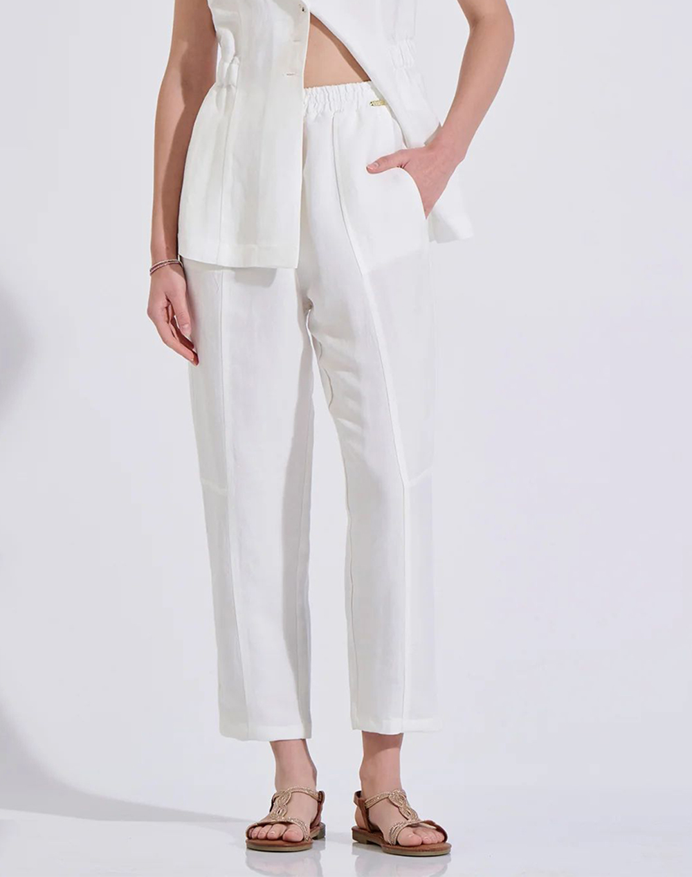 BILL COST ΠΑΝΤΕΛΟΝΙ 10-280556-0-ΕΚΡΟΥ OffWhite
