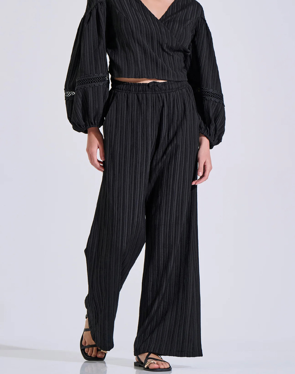 Bill Cost Παντελόνι 10-350528-0-Μαύρο Black Γυναικεία ρούχα παντελόνια Υφασματινα Politikos Shop Πολιτικός