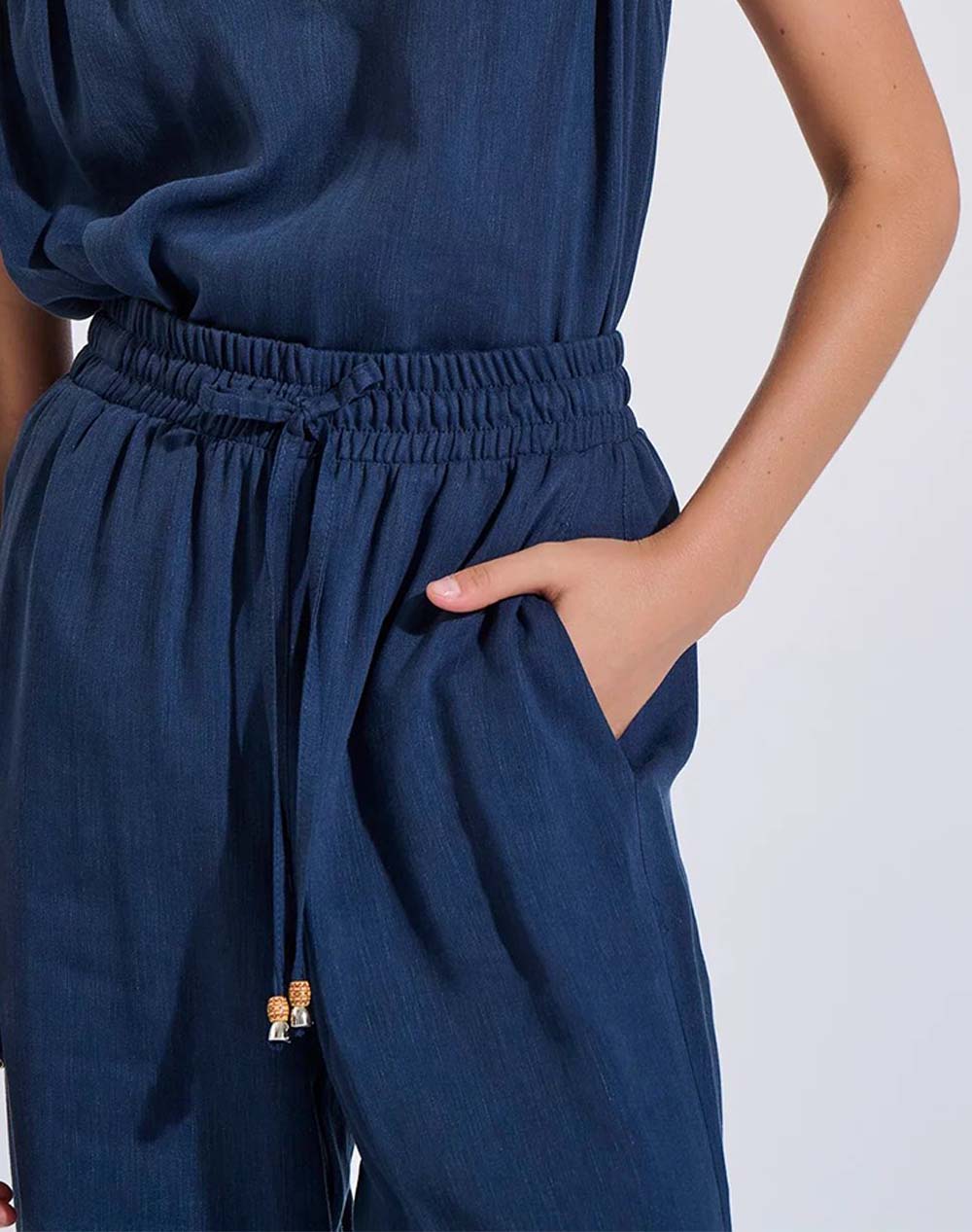 Bill Cost Παντελονα 10-280574-0-Μπλε Darkblue Γυναικεία ρούχα παντελόνια Υφασματινα Politikos Shop Πολιτικός