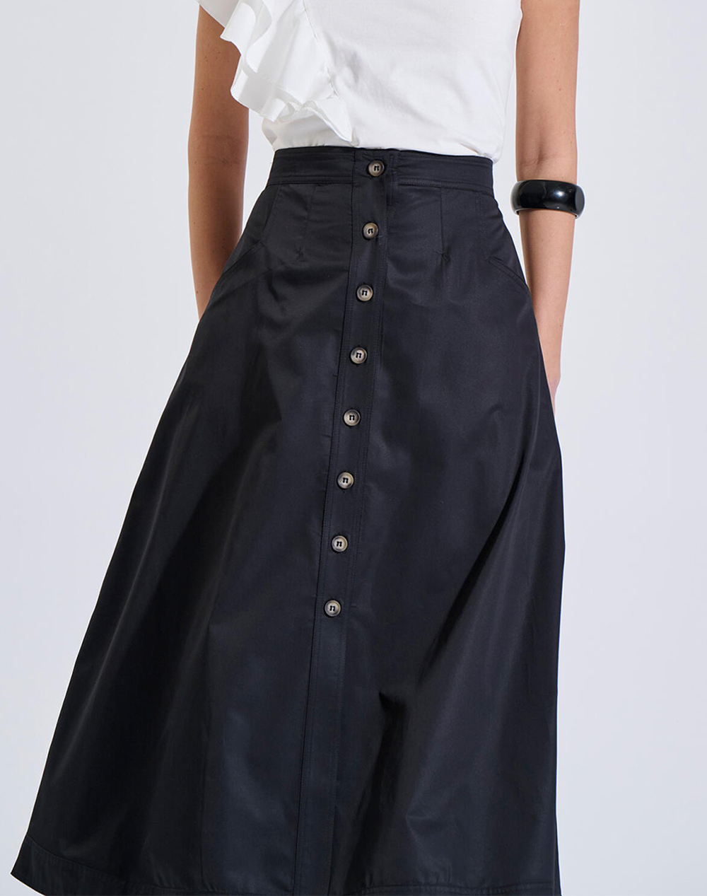 Bill Cost Φούστα 10-180338-0-Μαύρο Black Γυναικεία ρούχα φούστες Politikos Shop Πολιτικός