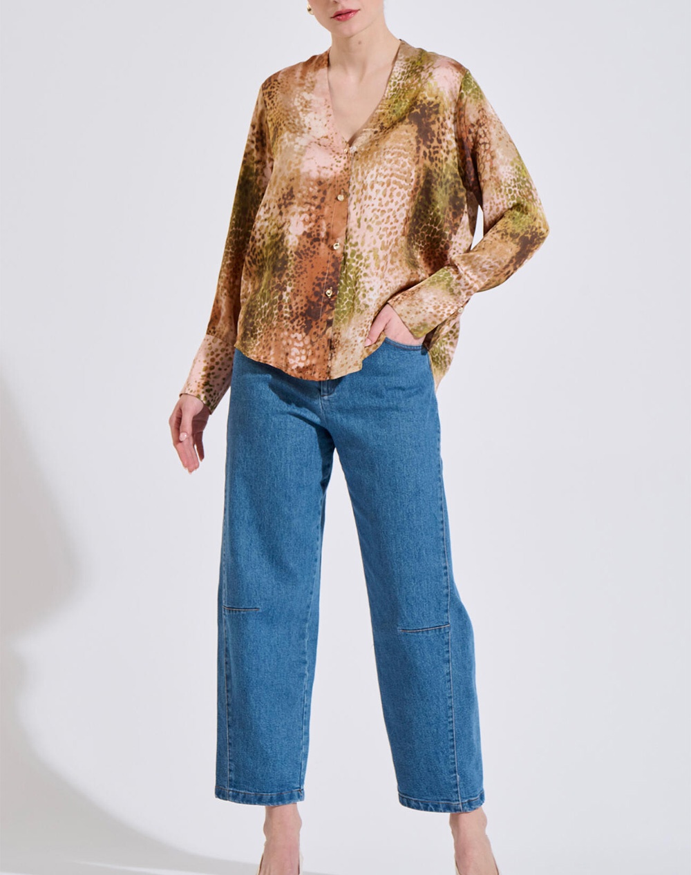 BILL COST ΠΟΥΚΑΜΙΣΟ 10-342467-0-ΚΑΦΕ Multi φωτογραφία