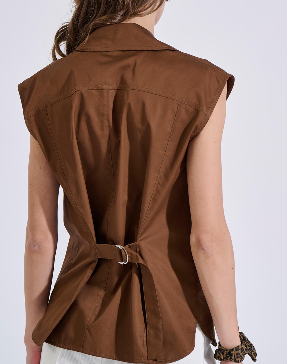 BILL COST ΠΟΥΚΑΜΙΣΟ 10-180346-0-ΚΑΦΕ Brown