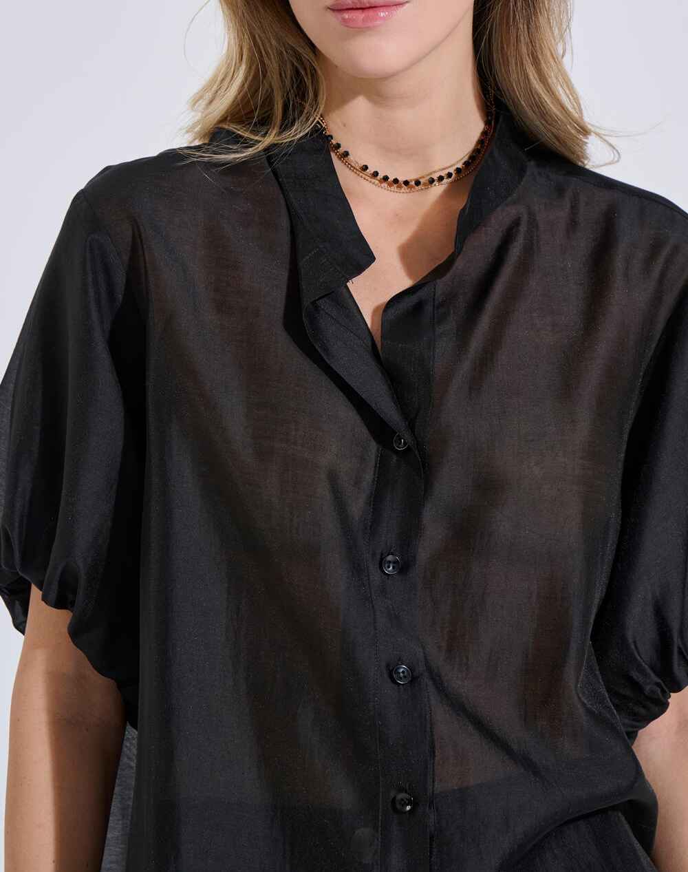 Bill Cost Πουκαμισο 10-150318-0-Μαύρο Black Γυναικεία ρούχα πουκάμισα Politikos Shop Πολιτικός
