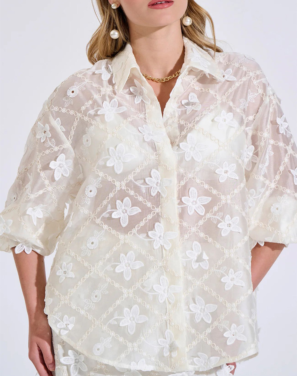 BILL COST ΠΟΥΚΑΜΙΣΟ 10-150320-0-ΕΚΡΟΥ OffWhite