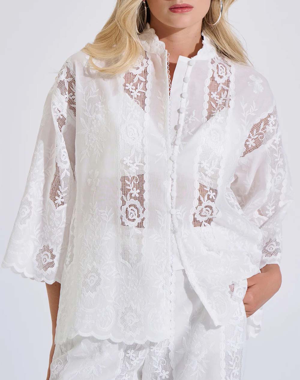 BILL COST ΠΟΥΚΑΜΙΣΟ 10-350522-0-ΛΕΥΚΟ White