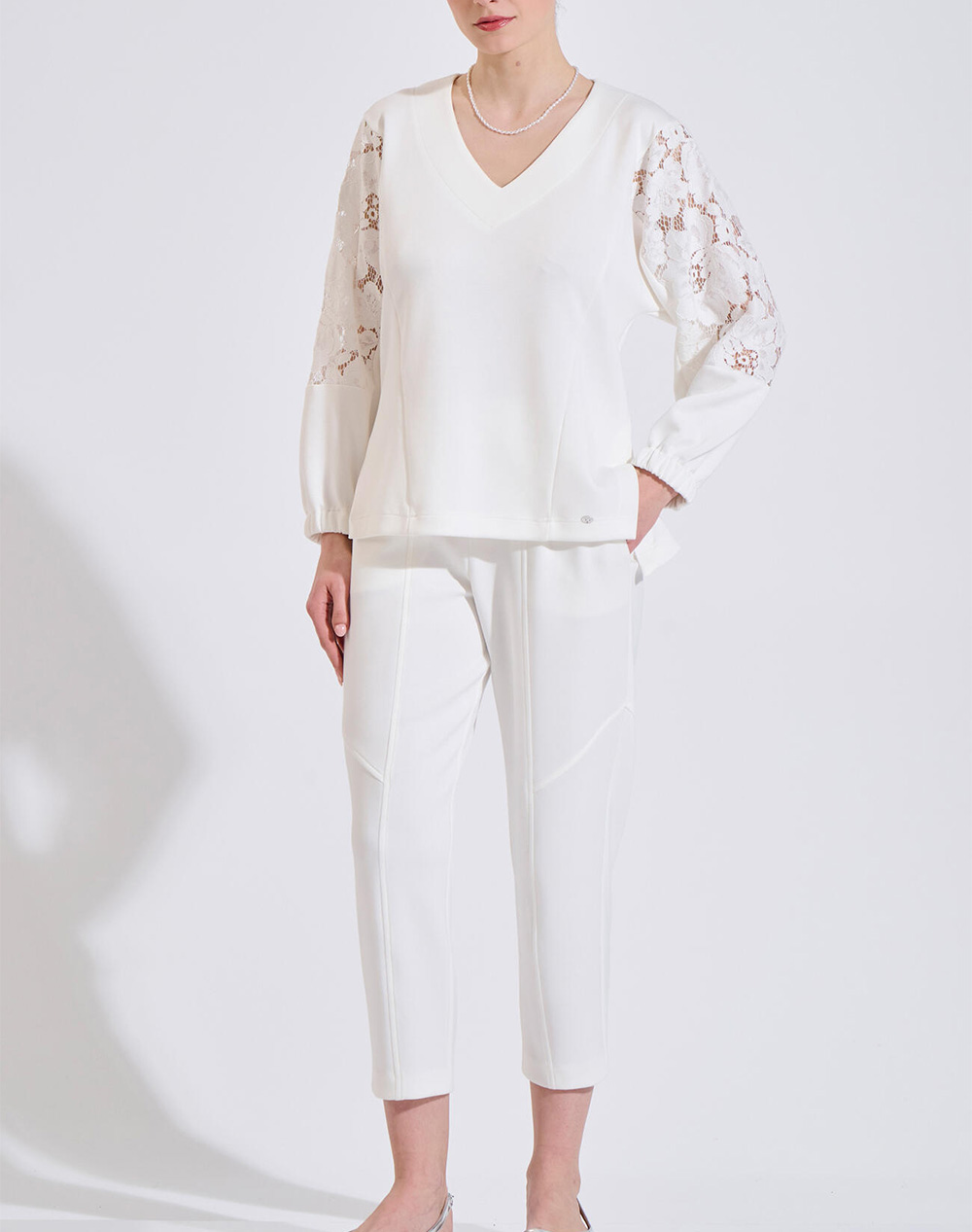 BILL COST ΜΠΛΟΥΖΑ 10-240060-0-ΕΚΡΟΥ Ecru φωτογραφία