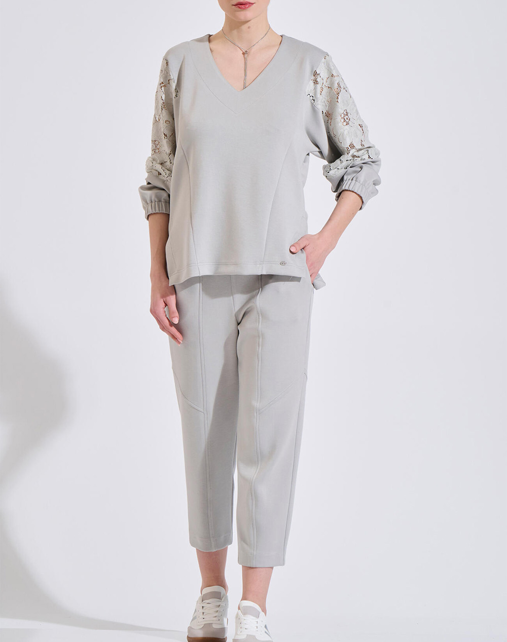 BILL COST ΜΠΛΟΥΖΑ 10-240060-0-ΓΚΡΙ Gray φωτογραφία