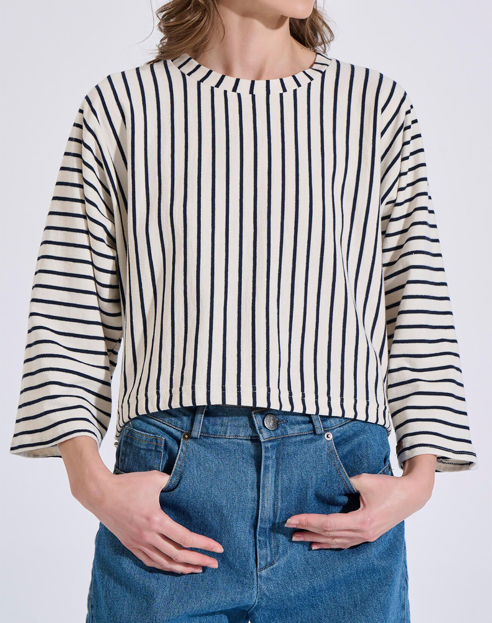 BILL COST ΜΠΛΟΥΖΑ 10-320626-0-ΕΚΡΟΥ Biege