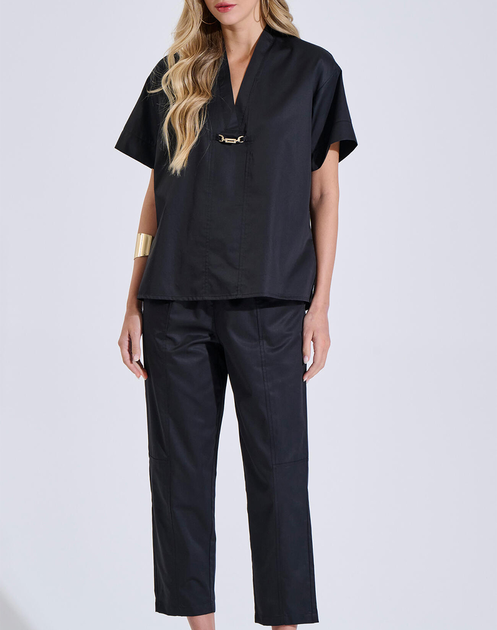 Bill Cost Μπλούζα 10-180336-0-Μαύρο Black Γυναικεία ρούχα μπλούζες Τοπ Κορμακια Politikos Shop Πολιτικός