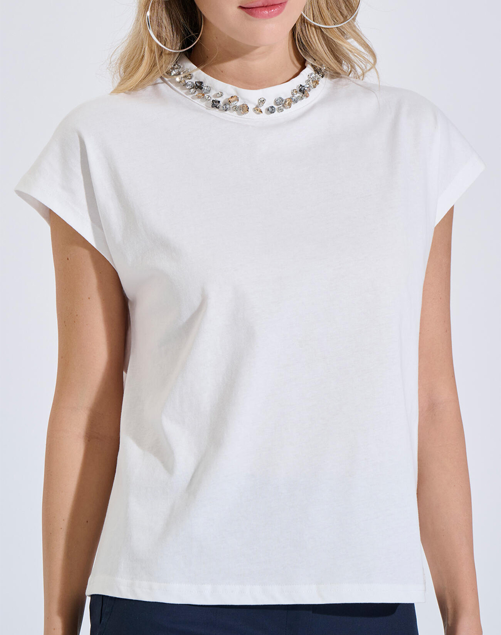 BILL COST ΜΠΛΟΥΖΑ 20-121464-0-ΛΕΥΚΟ White