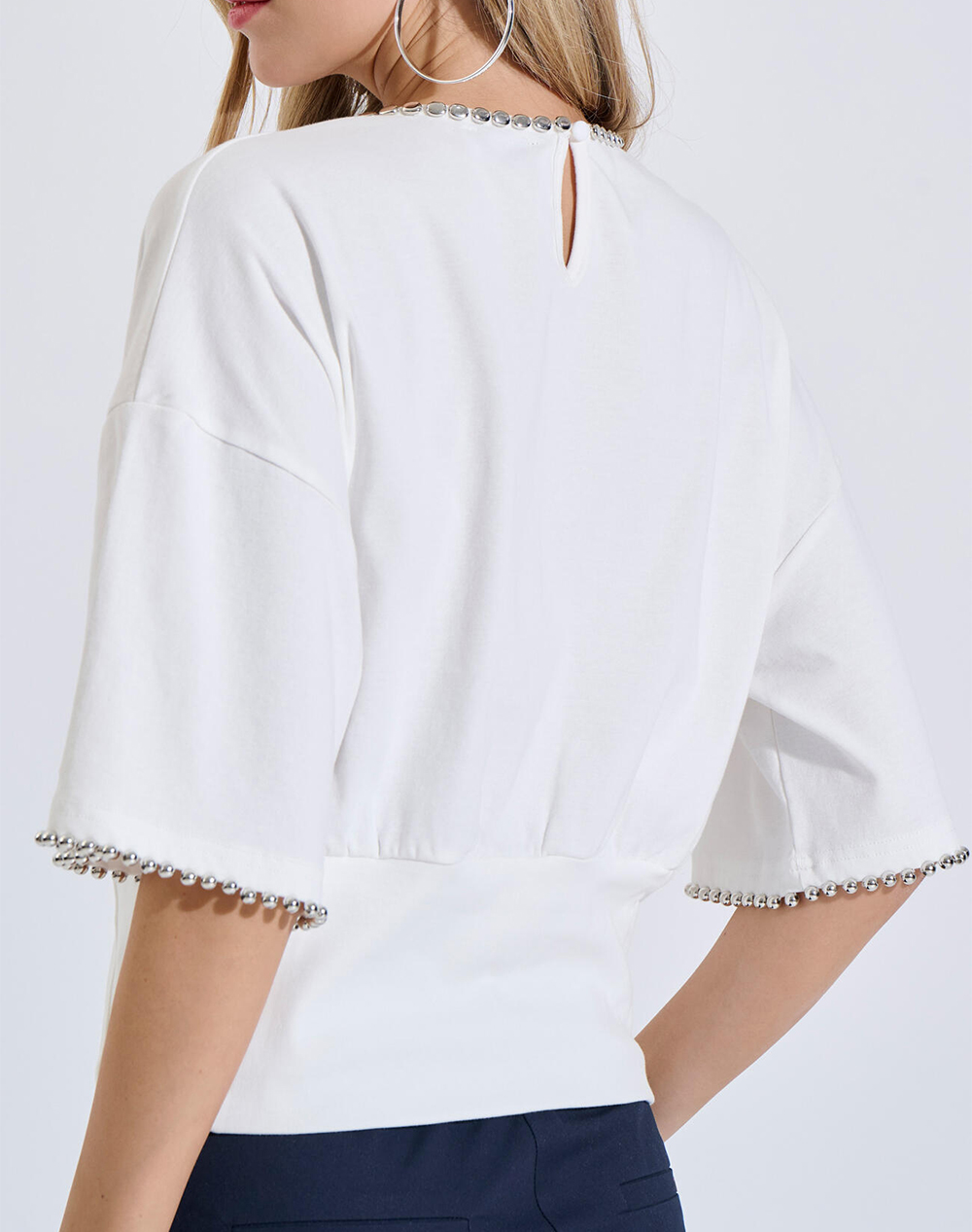 BILL COST ΜΠΛΟΥΖΑ 20-121467-0-ΛΕΥΚΟ White