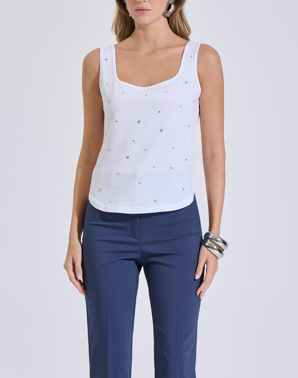 BILL COST ΜΠΛΟΥΖΑ 10-120712-0-ΛΕΥΚΟ White