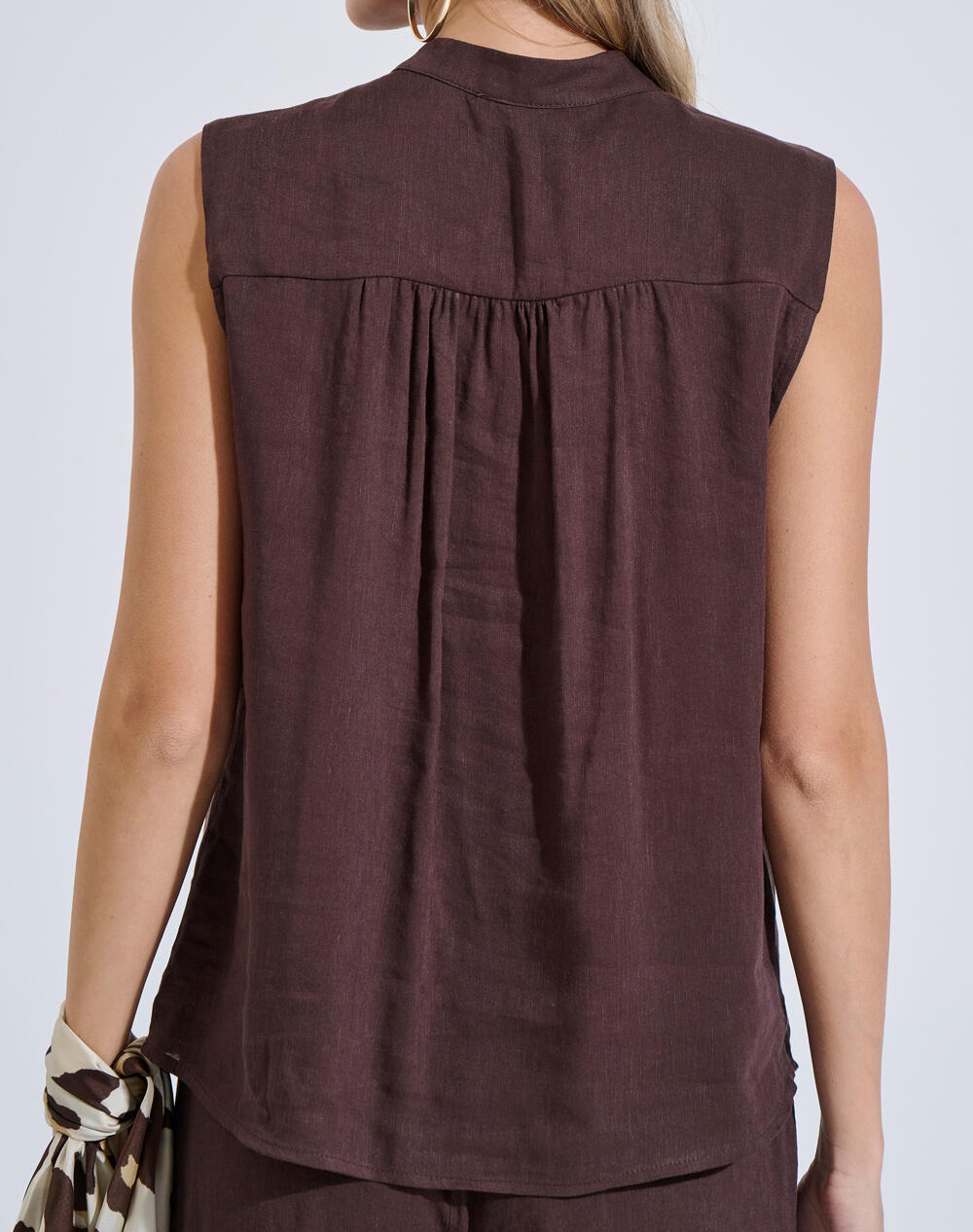 BILL COST ΜΠΛΟΥΖΑ 10-280576-0-ΚΑΦΕ Brown