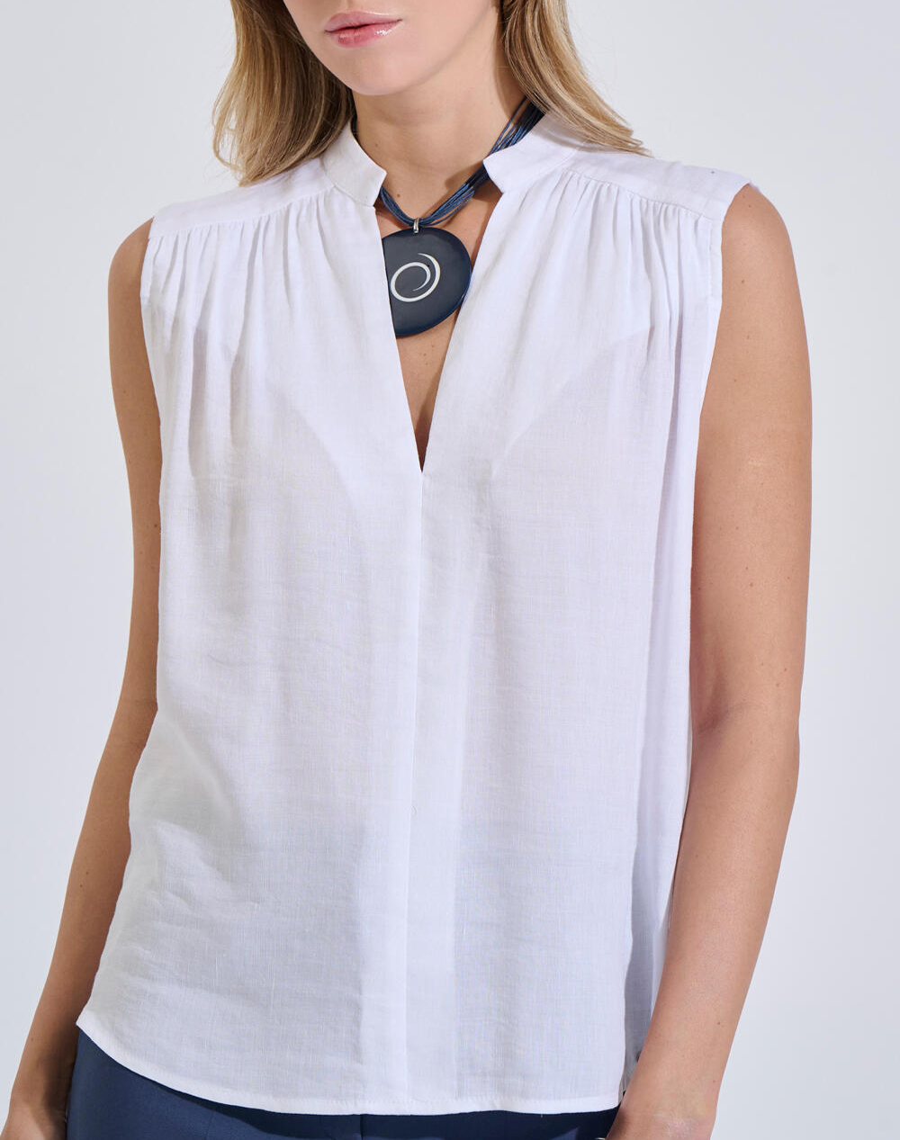 BILL COST ΜΠΛΟΥΖΑ 10-280576-0-ΛΕΥΚΟ White