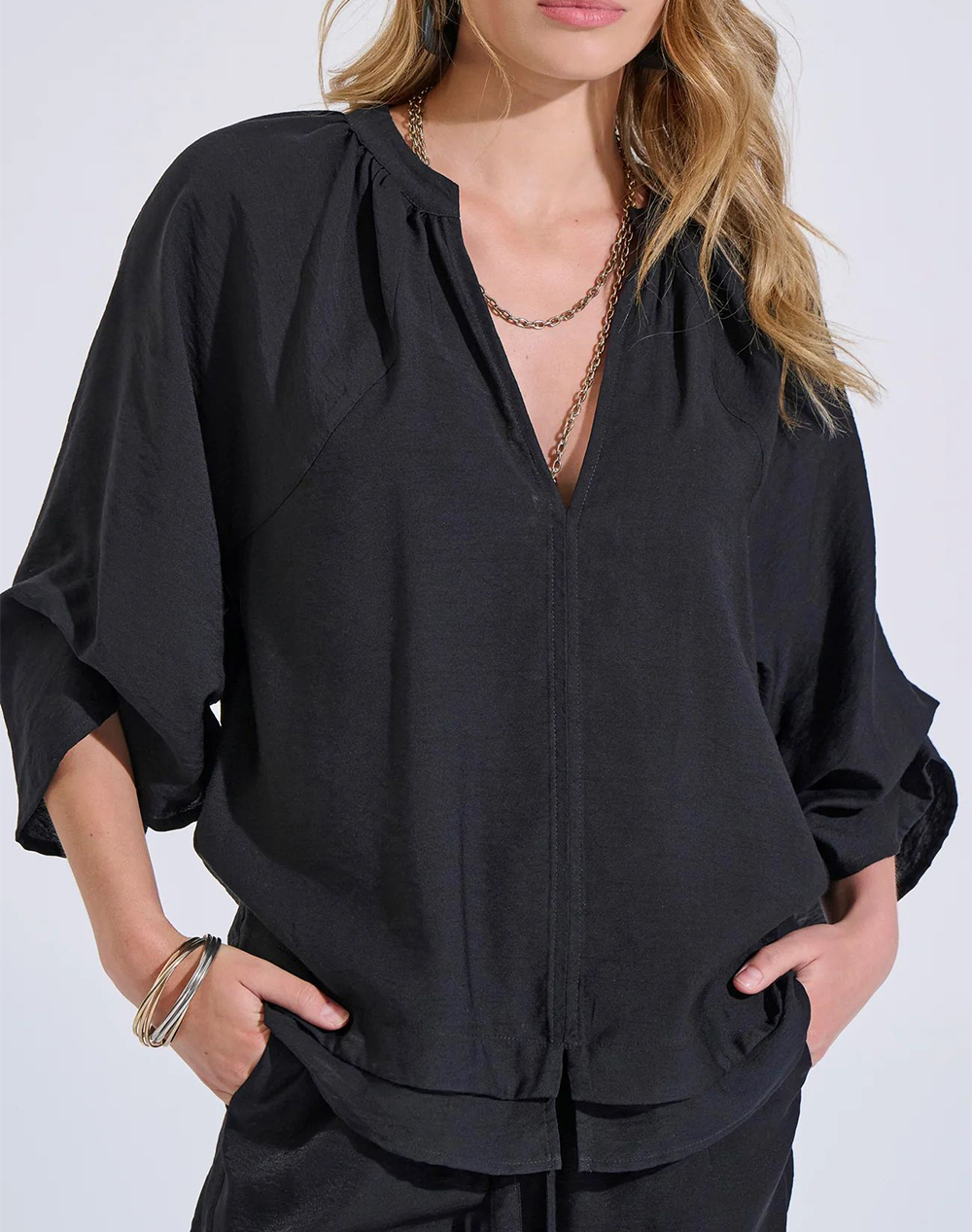 BILL COST ΜΠΛΟΥΖΑ 10-350540-0-Μαύρο Black
