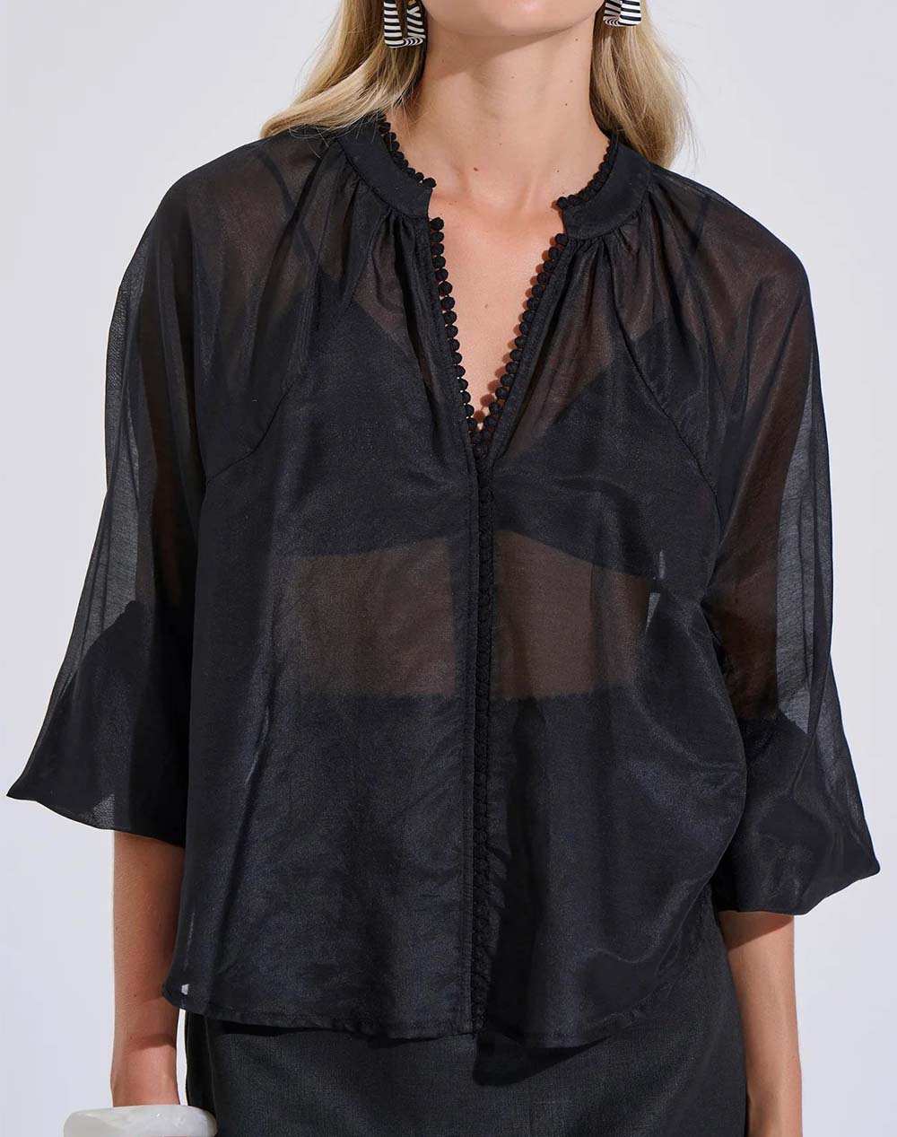 BILL COST ΜΠΛΟΥΖΑ 10-150327-0-Μαύρο Black