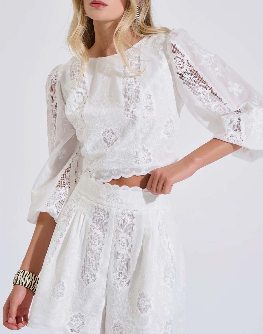 BILL COST ΜΠΛΟΥΖΑ 10-350523-0-ΛΕΥΚΟ White