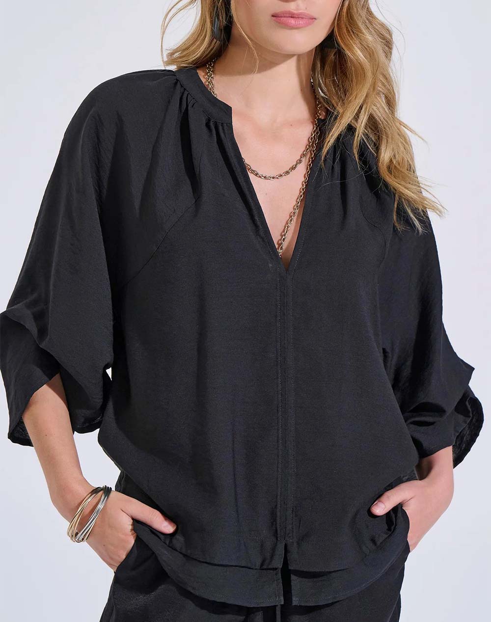 BILL COST ΜΠΛΟΥΖΑ 10-350540-1-Μαύρο Black