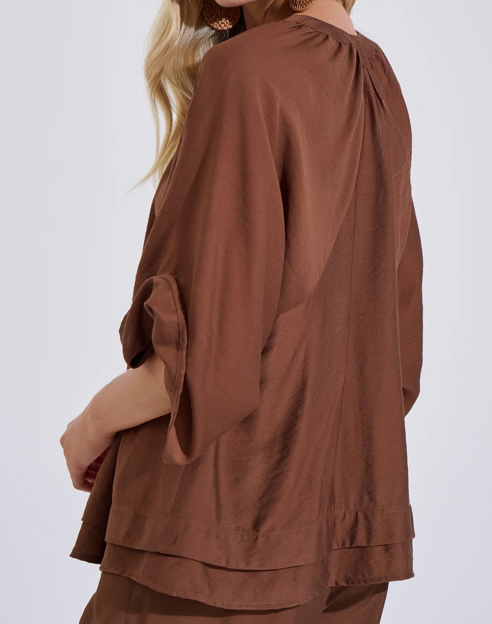 BILL COST ΜΠΛΟΥΖΑ 10-350540-1-ΚΑΦΕ Brown
