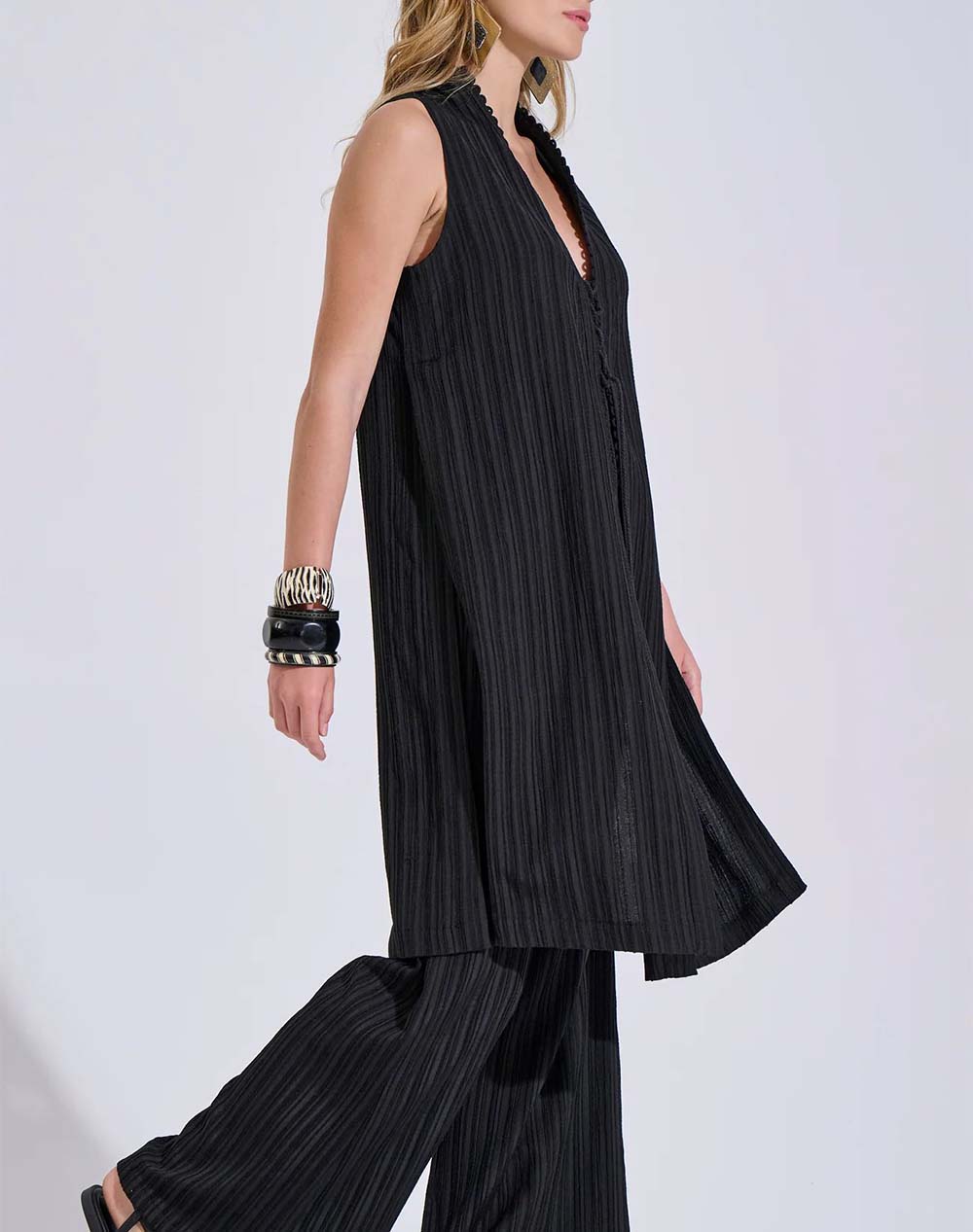 Bill Cost Τουνικ 10-350527-0-Μαύρο Black Γυναικεία ρούχα μπλούζες Τοπ Κορμακια Politikos Shop Πολιτικός
