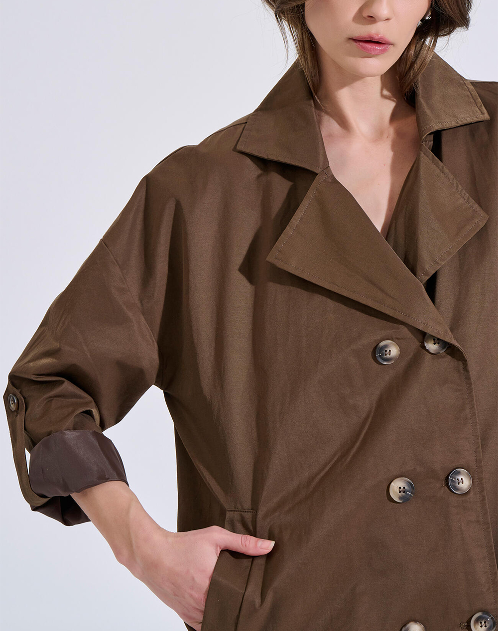 BILL COST ΚΑΠΑΡΤΙΝΑ 20-060170-0-ΚΑΦΕ Brown φωτογραφία