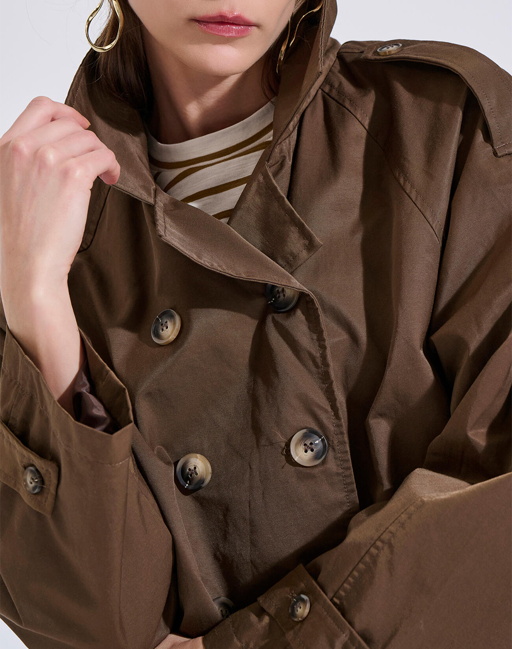 BILL COST ΚΑΠΑΡΤΙΝΑ 20-060169-0-ΚΑΦΕ Brown φωτογραφία