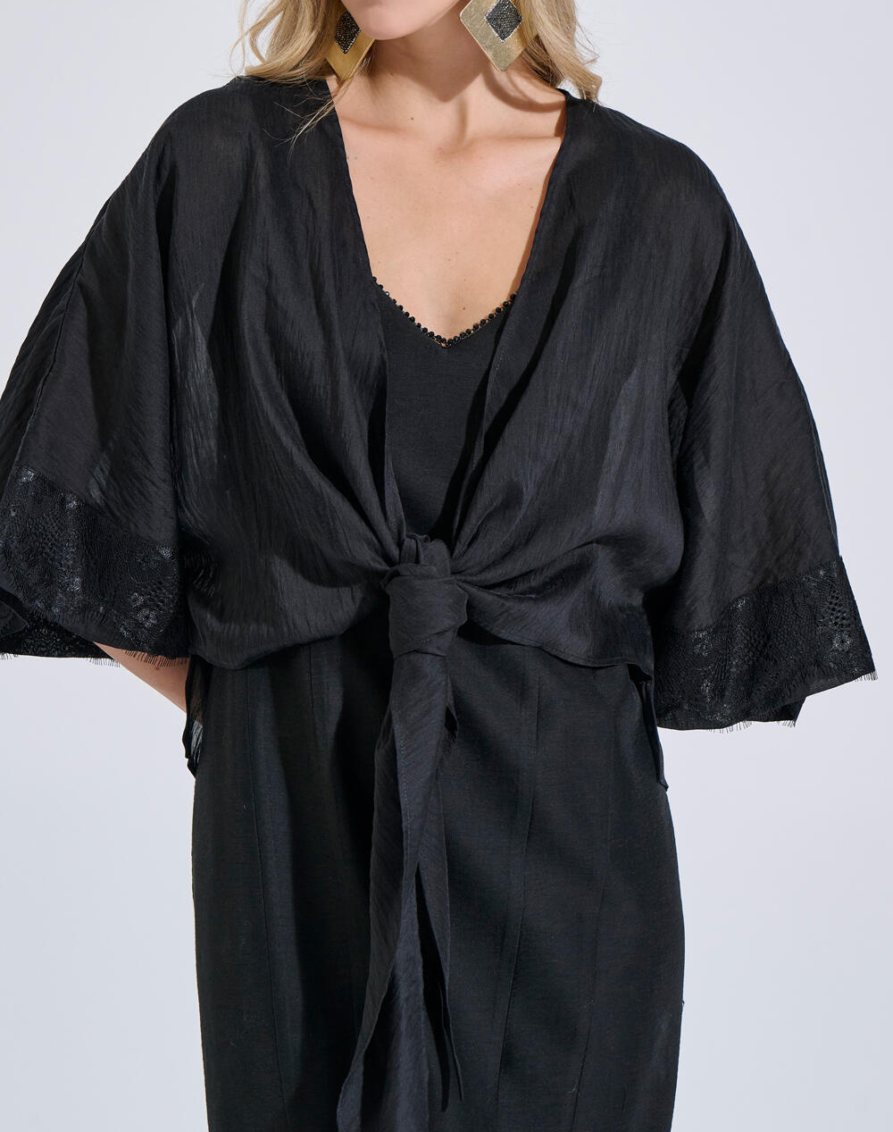 Bill Cost Μπολερο 10-150326-0-Μαύρο Black Γυναικεία ρούχα Πανωφορια Σακακια Politikos Shop Πολιτικός
