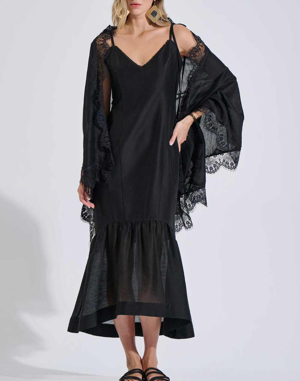 Bill Cost Φόρεμα 10-150324-0-Μαύρο Black Γυναικεία ρούχα φορέματα Politikos Shop Πολιτικός