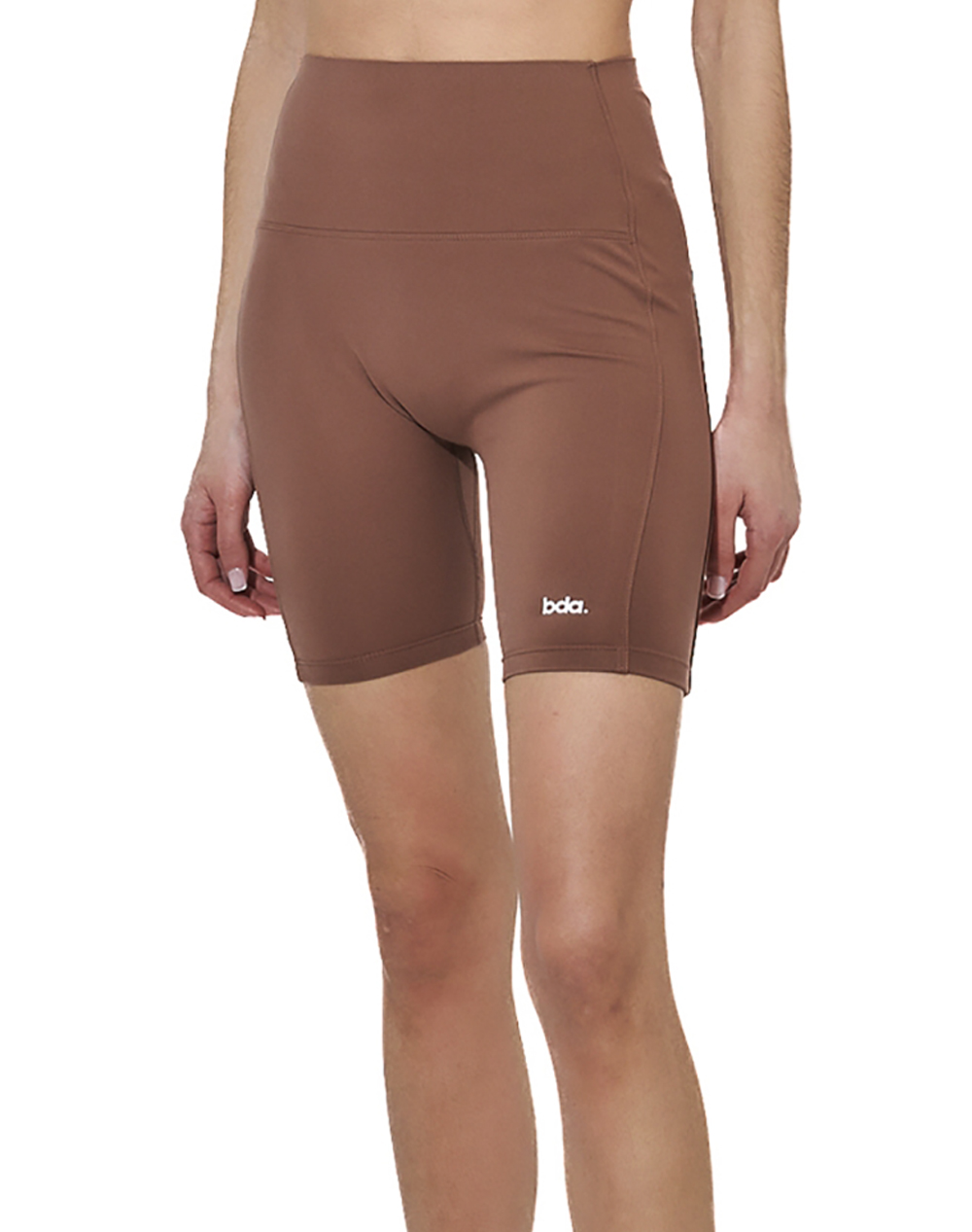 BODY ACTION WOMEN''S BIKE SHORTS 031617-01-BROWN GREY Brown