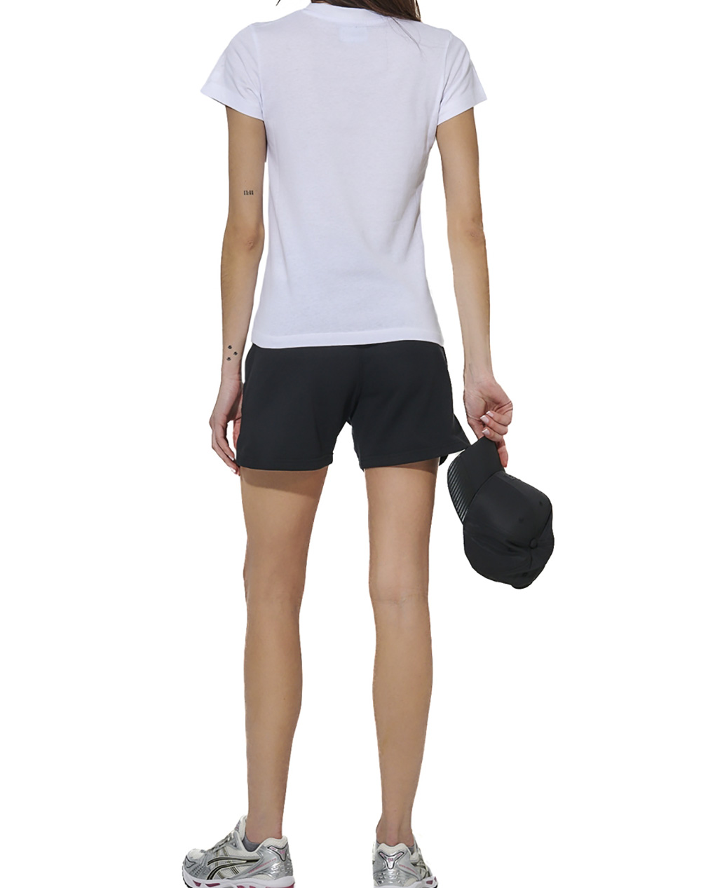 BODY ACTION WOMEN''S SLIM FIT T-SHIRT 051620-01-WHITE White φωτογραφία