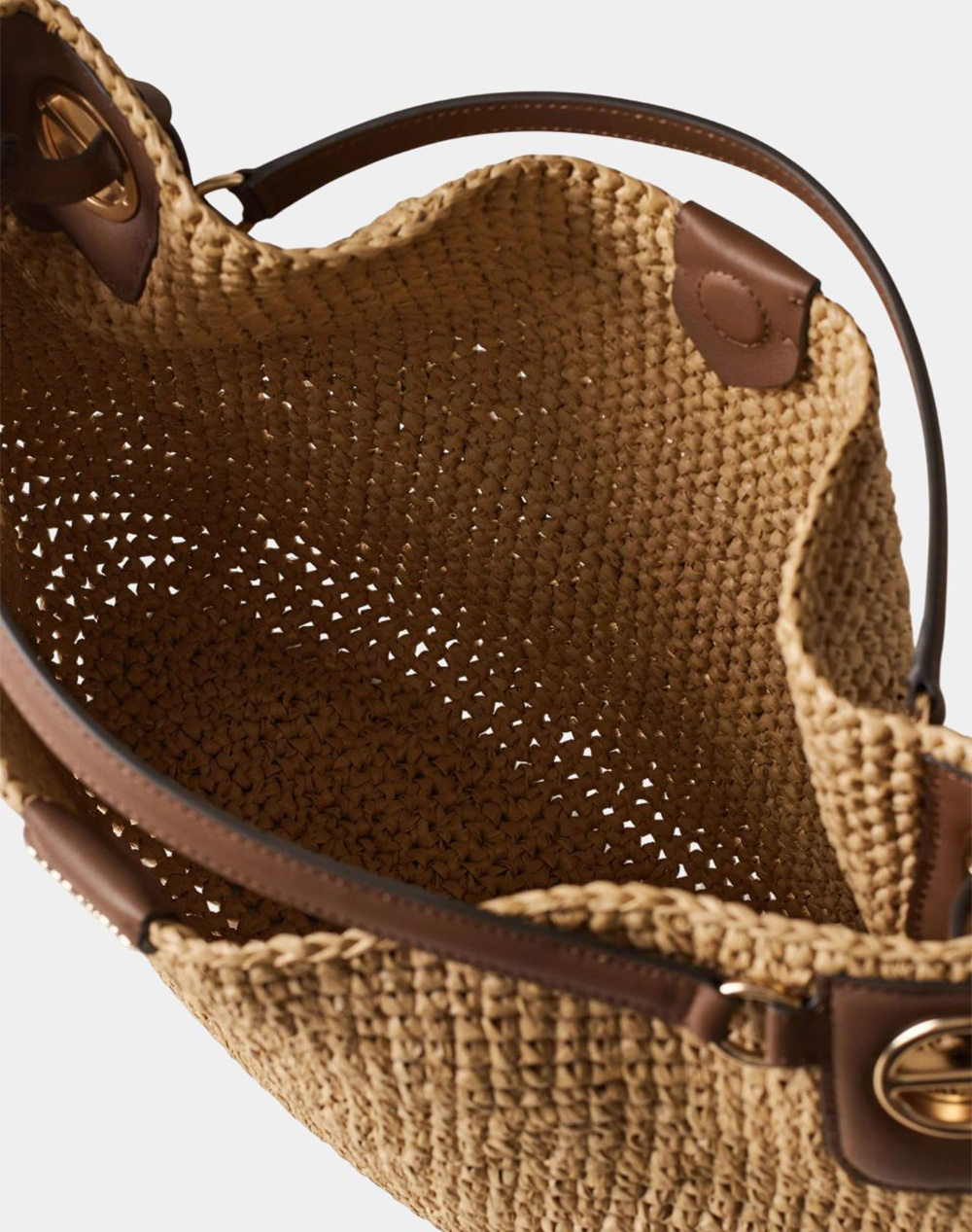 BORBONESE BORBONESE HANDBAG PP(T)LEATHER ITAL.ORIGIN P2691010194-0187-330 Tan φωτογραφία