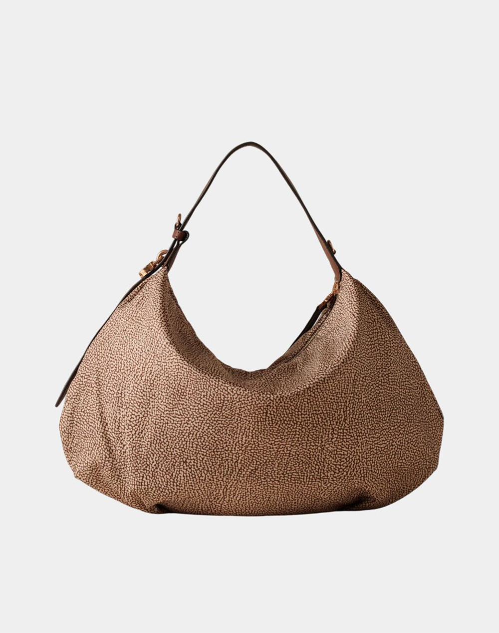 BORBONESE BORBONESE HOBO BAG PL(L)PL(T)LEATHER ITAL.ORIGIN P2691010232-AH1-994 Brown