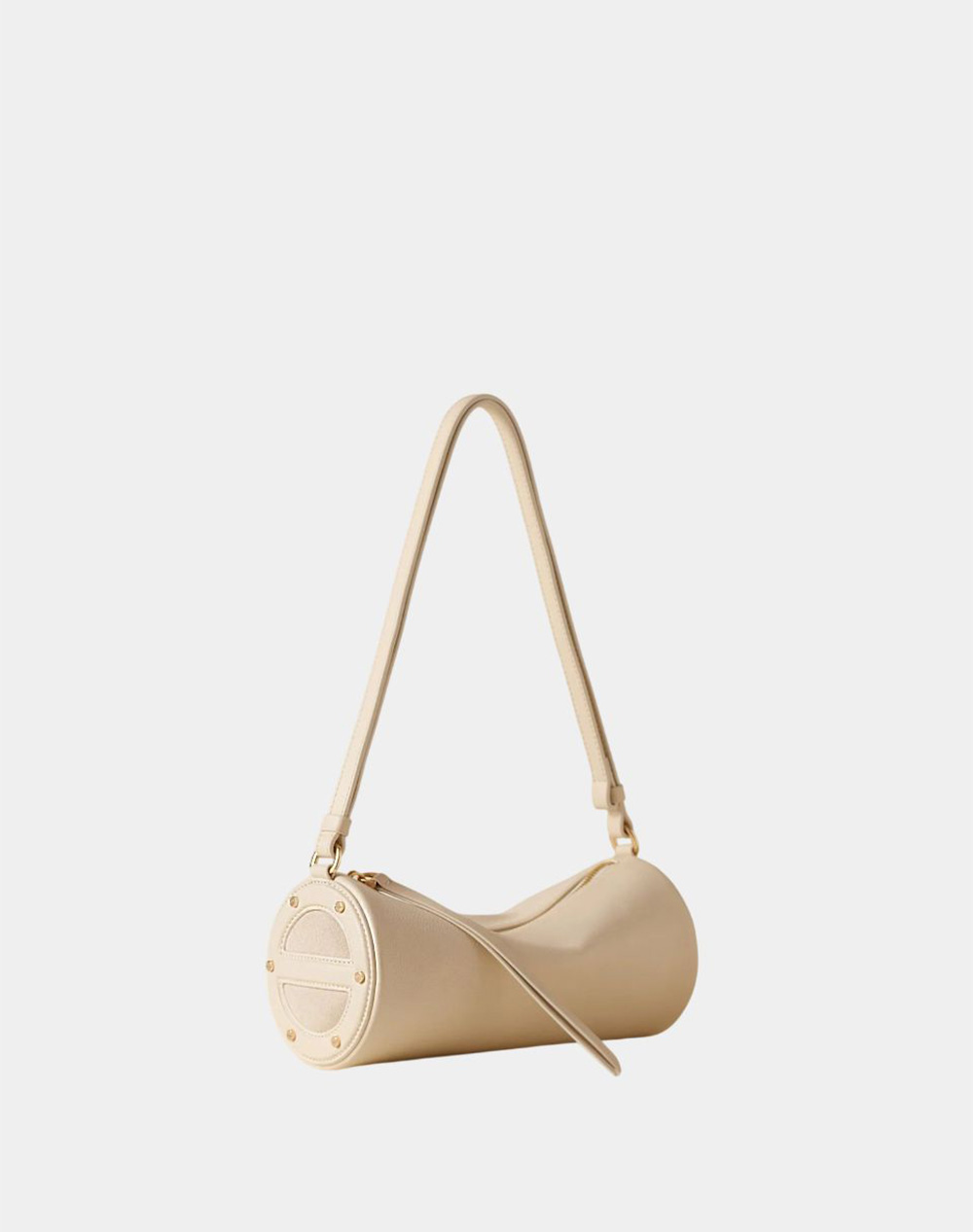 BORBONESE BORBONESE BOWLER BAG LEATHER(L)PL,PE ITAL.ORIGIN P2691010208-0215-927 OffWhite φωτογραφία