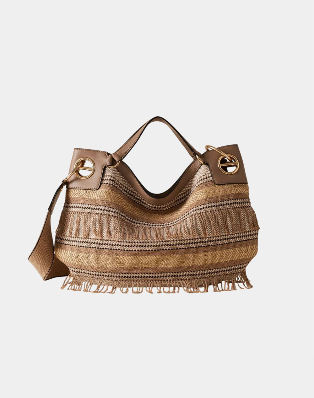 BORBONESE BORBONESE HANDBAG 66%CO19%PL15%FIBRES IT.ORIGIN P2691010262-0212-A92 Mixed