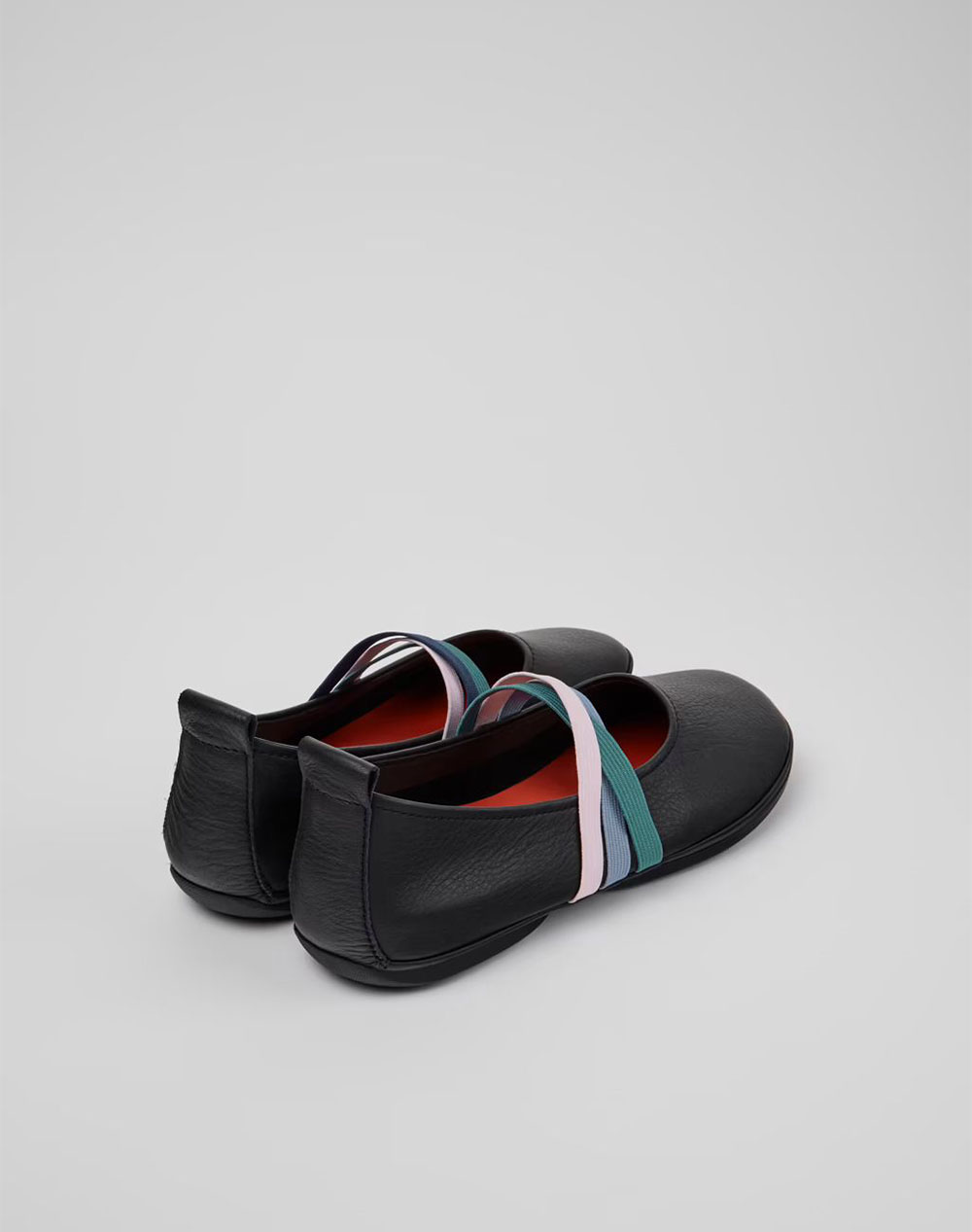Camper Sella Negro (Bergamo-Cooler Islary K201665-011-011 Black Γυναικεία παπούτσια Μοκασινια Μπαλαρινες Politikos Shop Πολιτικός
