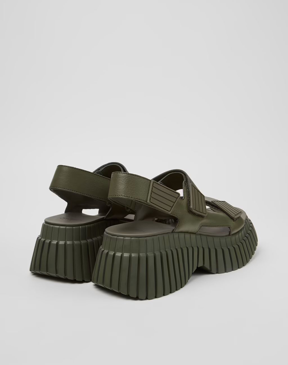 Camper Gobi Romero Pix Bcn K201511-012-012 Khaki Γυναικεία παπούτσια Εσπαντριγιες Σανδαλια Politikos Shop Πολιτικός