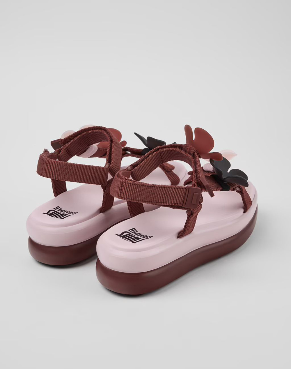 Camper Webbing Garnet Flower Flotu Gelat-Garnet K201726-014-014 Bordeux Γυναικεία παπούτσια Εσπαντριγιες Σανδαλια Politikos Shop Πολιτικός