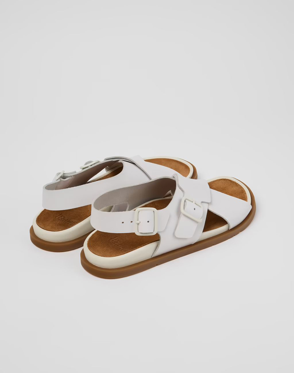 Camper Cruise Houston Llucsand Miel K201880-003-003 White Γυναικεία παπούτσια Εσπαντριγιες Σανδαλια Politikos Shop Πολιτικός