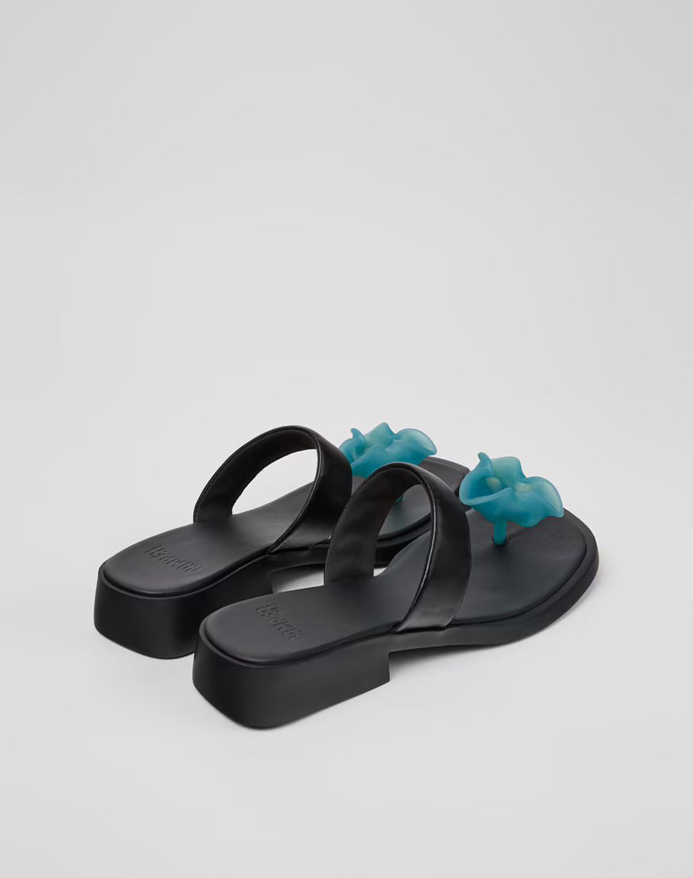 Camper Ultras Negro Flower Bergamot Dana K201892-001-001 Black Γυναικεία παπούτσια Εσπαντριγιες Σανδαλια Politikos Shop Πολιτικός