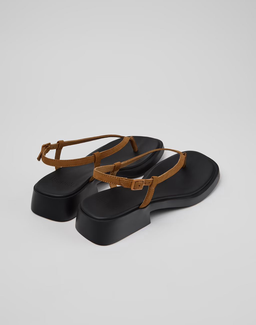 Camper Drybuck Area Dana Negro K201893-001-001 Brown Γυναικεία παπούτσια Εσπαντριγιες Σανδαλια Politikos Shop Πολιτικός