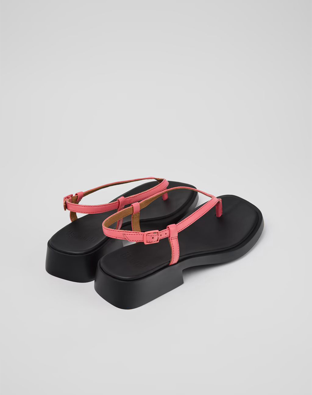 Camper Ultrasoft Sandia Dana Negro K201893-003-003 Pink Γυναικεία παπούτσια Εσπαντριγιες Σανδαλια Politikos Shop Πολιτικός