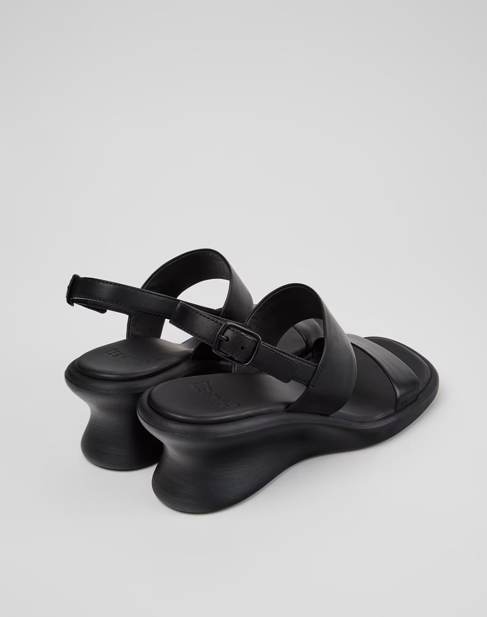 Camper Ultrasoft Negro Lousiesand K201915-001-001 Black Γυναικεία παπούτσια Εσπαντριγιες Σανδαλια Politikos Shop Πολιτικός