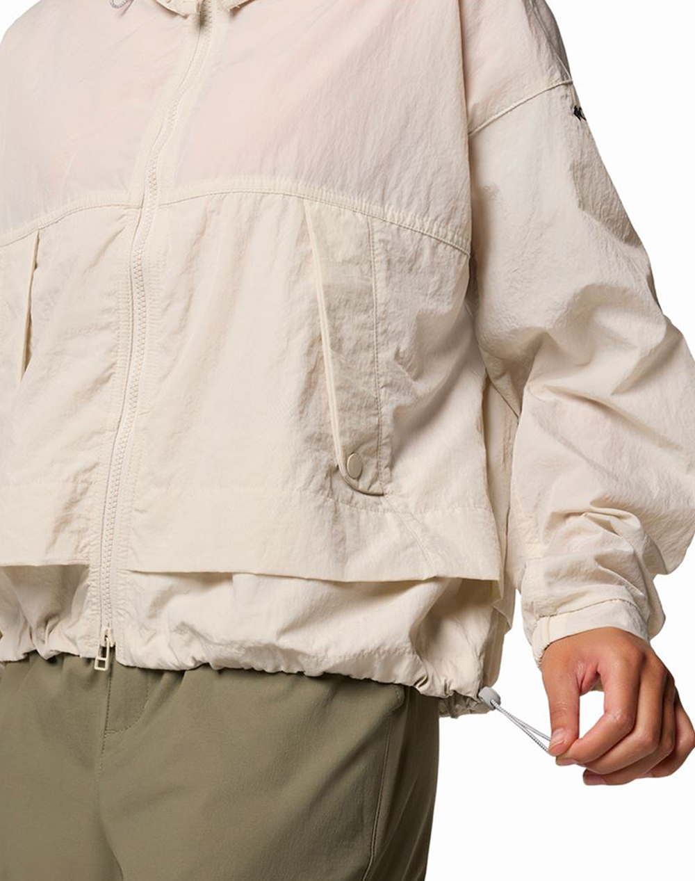 Columbia Γυναικείο Μπουφάν Paracutie Ii Windbreaker Ca31-2116561-278 Biege Γυναικεία ρούχα Πανωφορια μπουφάν Politikos Shop Πολιτικός