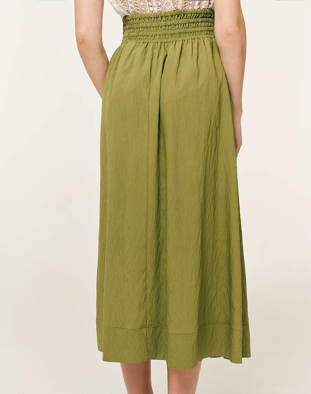 FOREL FOREL Φούστα 082.00.01.009-ΛΑΔΙ Olive - 2