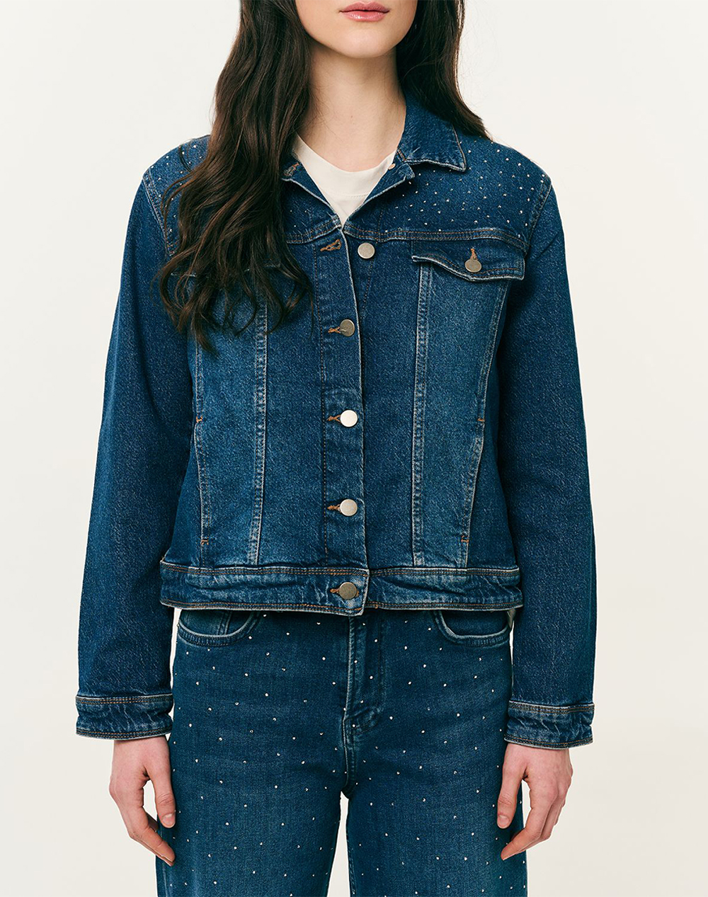 FOREL Τζιν Μπουφάν 082.60.01.001-ΜΠΛΕ DenimDarkBlue