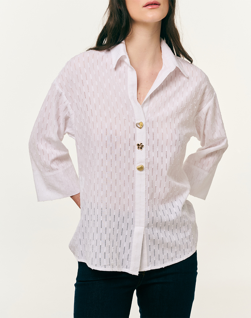 Forel FOREL ΜΠΛΟΥΖΑ 082.10.01.028-ΕΚΡΟΥ Ecru