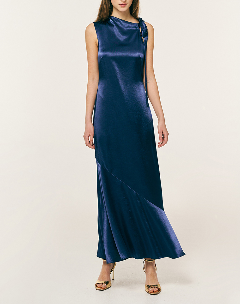 FOREL Φόρεμα 082.50.01.075-ΜΠΛΕ DarkBlue