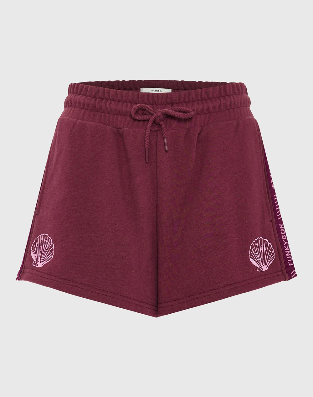FUNKY BUDDHA Shorts FBL013-105-03-BURGUNDY Bordeux